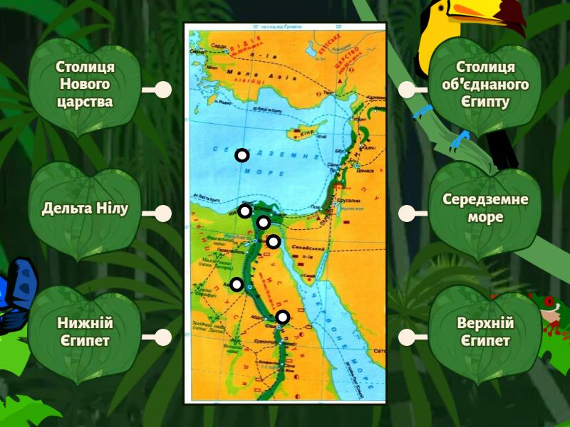 Стародавній Єгипет( природно - географічне розташування) - Діаграма з ...