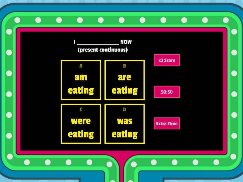 ENGLISH MIXED TENSES QUIZ - Concurso De Preguntas