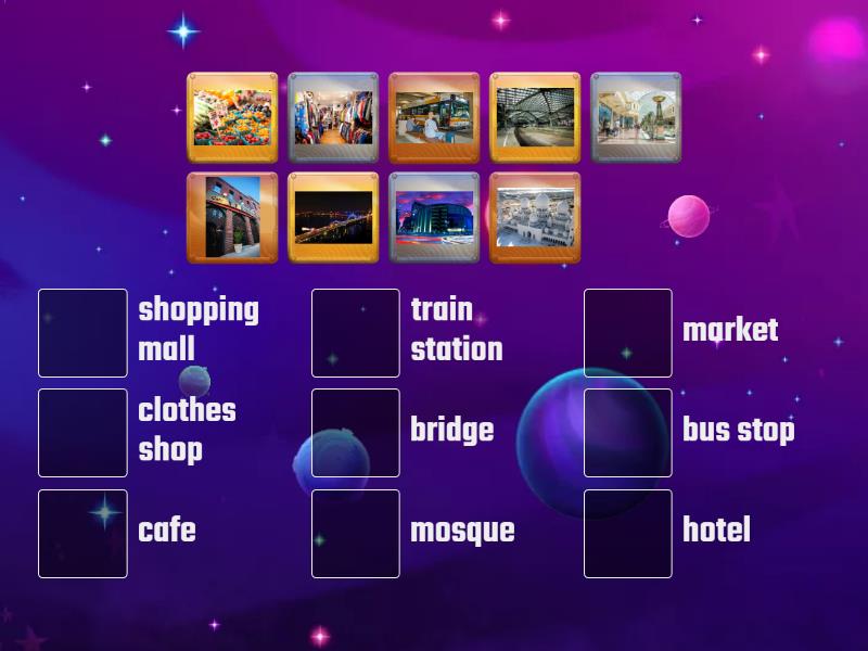 Unit 6 vocab - Match up