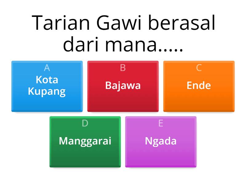 Post Tes Kearifan Lokal Bangsa Indonesia - Quiz