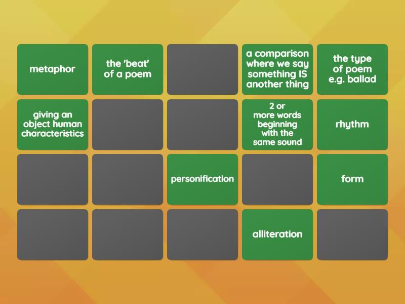 Language devices - Matching pairs