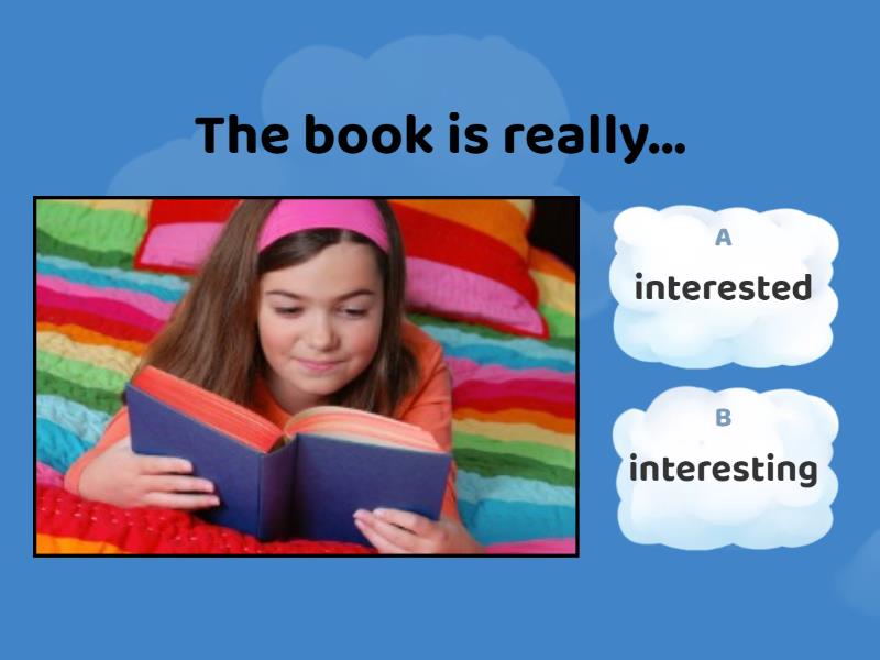 Adjectives ed ing quiz