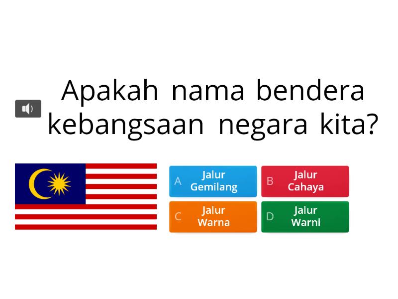 KUIZ SEJARAH BENDERA JALUR GEMILANG - Quiz