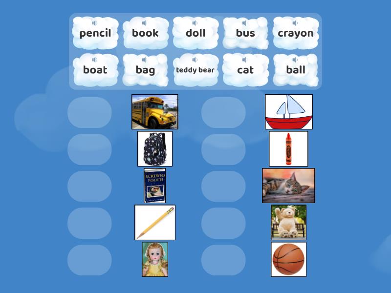 Show and tell 1 - unit 2 - lesson 3 - Match up