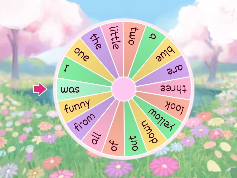 Ckla tricky words gk u3 8 spin the wheel