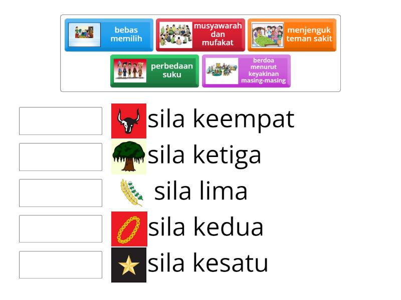 PENERAPAN NILAI-NILAI PANCASILA - Match Up