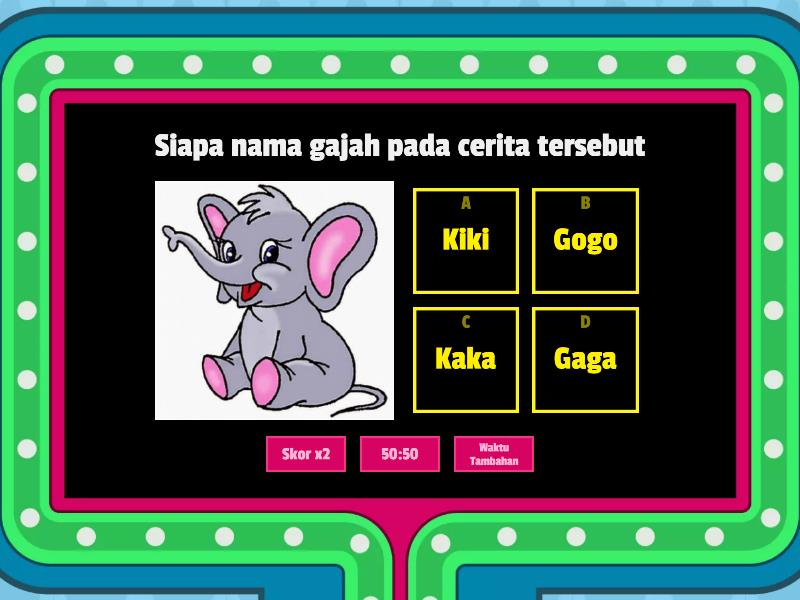 Jawablah Pertanyaan Dibawah Ini - Kuis Gameshow