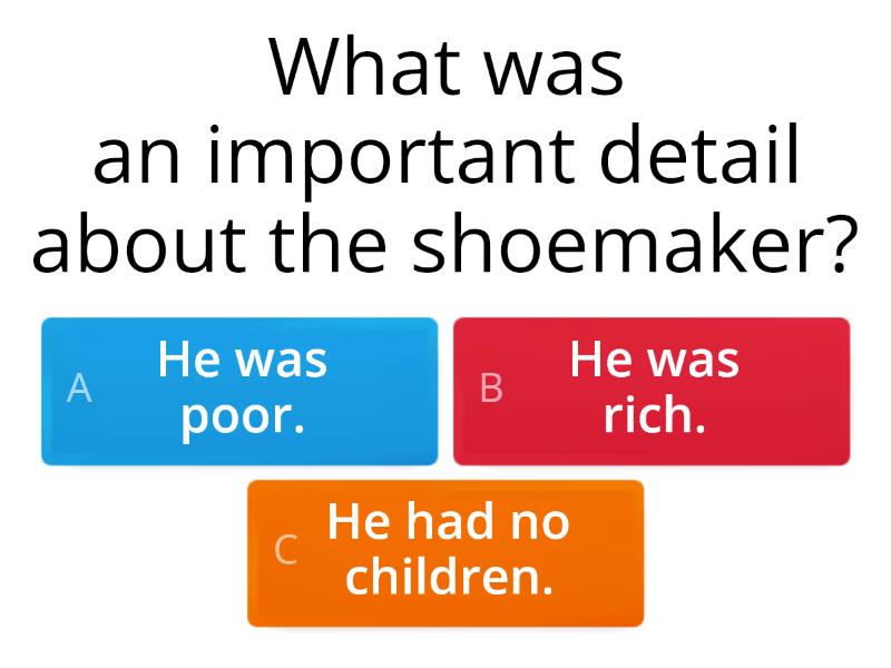 the-elves-and-the-shoemaker-quiz