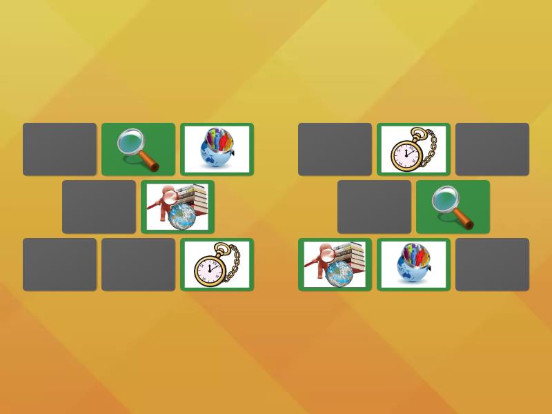 Encuentra los Pares - Matching pairs
