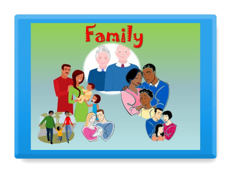 2. Family: Object Pronouns Grammar (with) - Flash cards