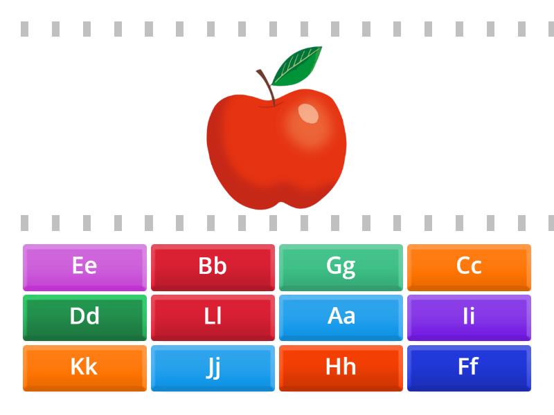 AS starter Letters A-L - Find the match