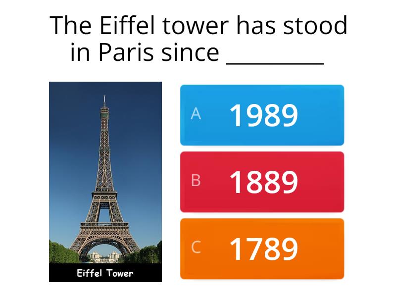 la tour eiffel quiz