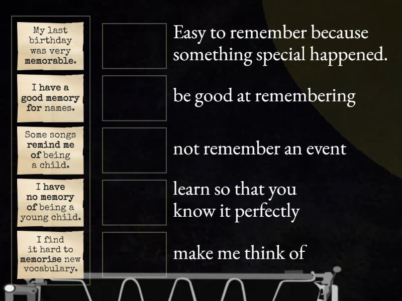 Memory - Match up