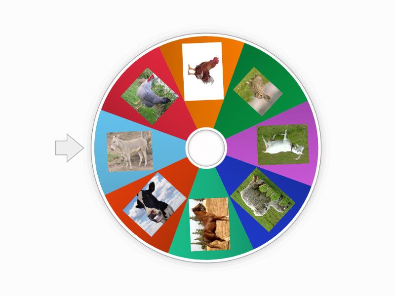 La roue des animaux - Random wheel