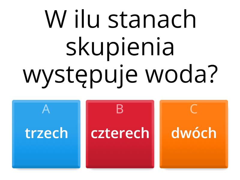 Powtórzenie: Poznajemy Pogodę I Inne Zjawiska Przyrodnicze - Test