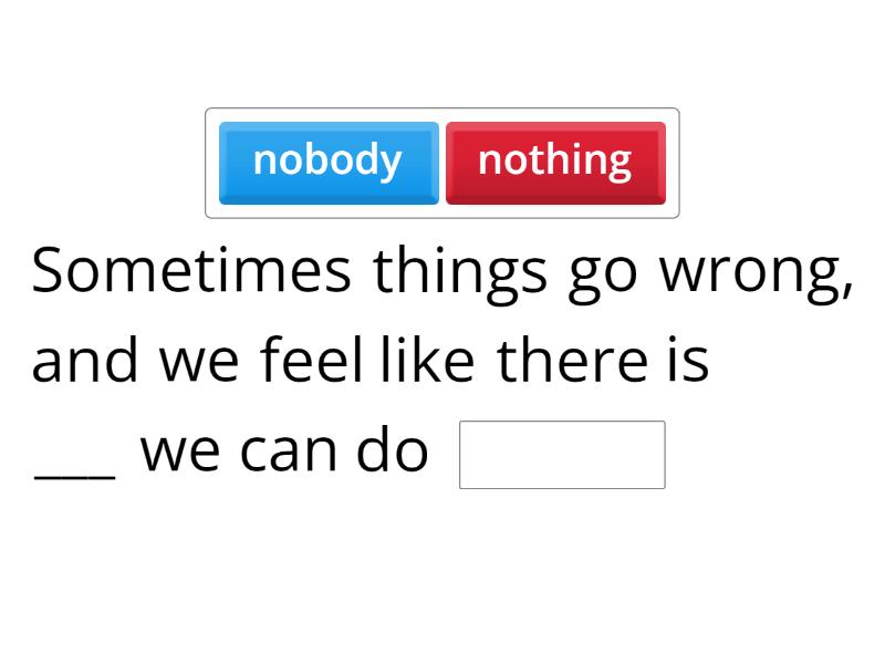 Отрицательное местоимение no - Пропущенное слово