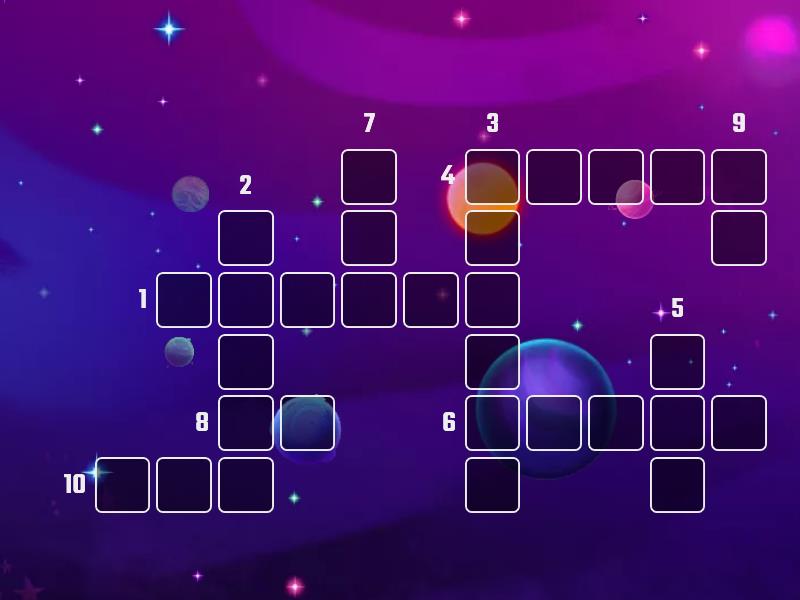 Crucigrama imperativo Crossword