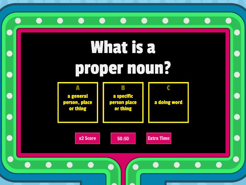 common proper nouns game