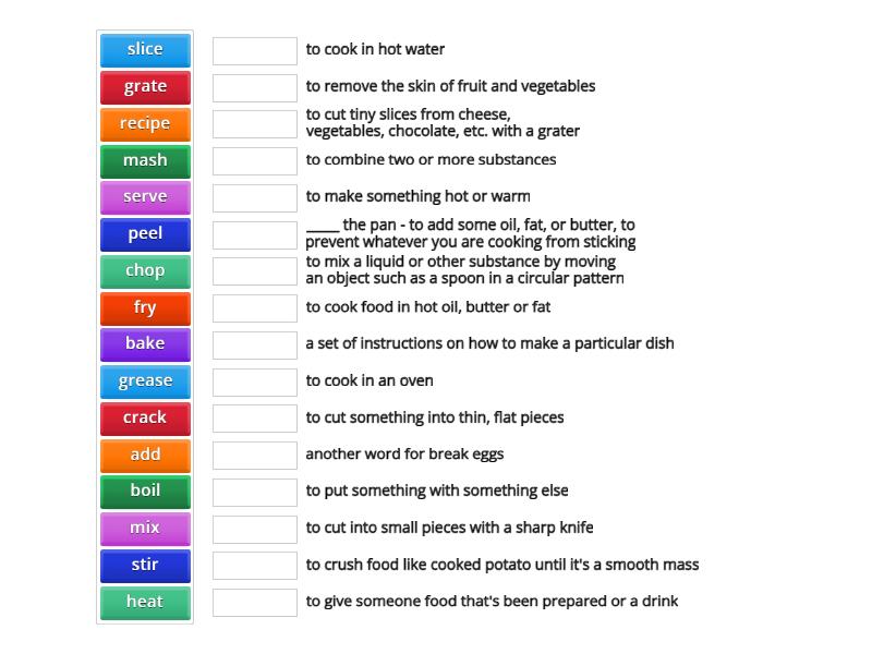 cooking-verbs-match-up