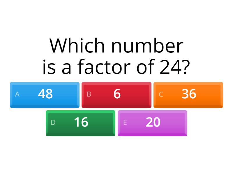 3 Is A Factor Of 32 True Or False