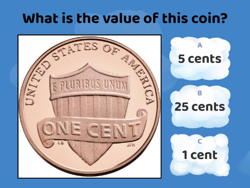 Value of coin (US) - Quiz