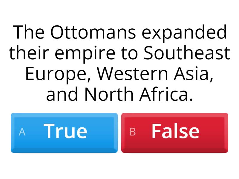 Achievements of the Ottoman Empire Quiz