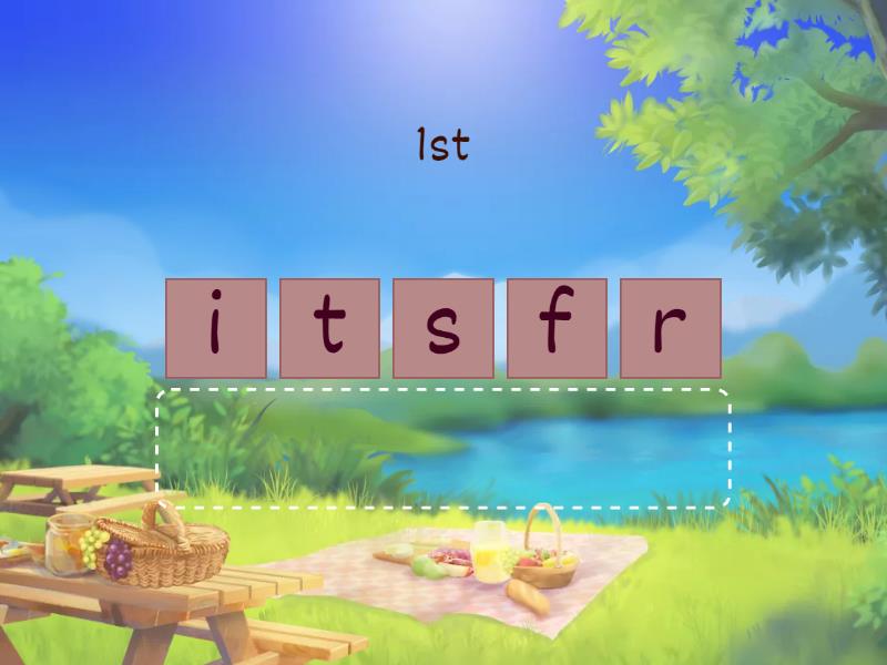 Copy of Spotlight 4 Module 5 Unit 9a Ordinal numbers - Anagram