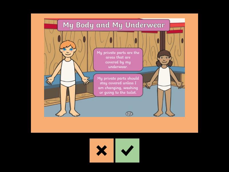 My Body My Rules - Flash cards