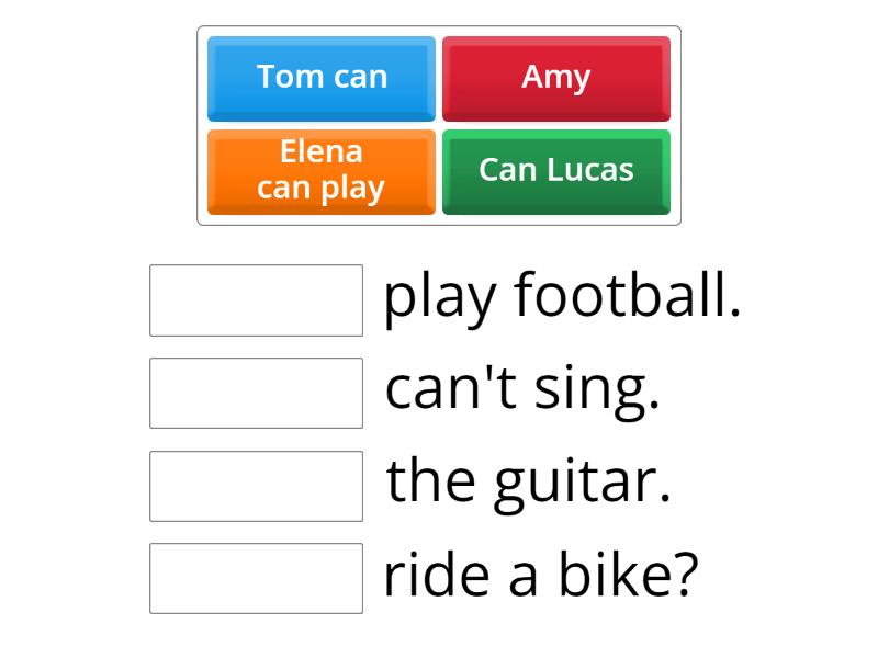 Match the correct points to make sentences - Match up