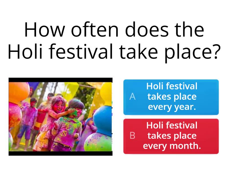 holi festival quiz