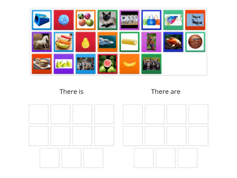 There is There are - Group sort