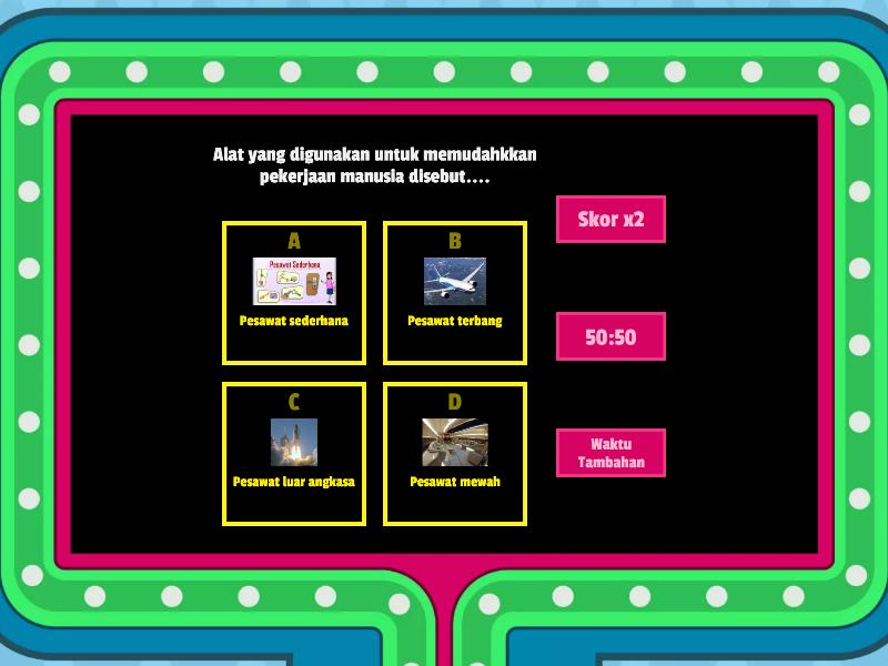 Pesawat Sederhana - Gameshow Quiz