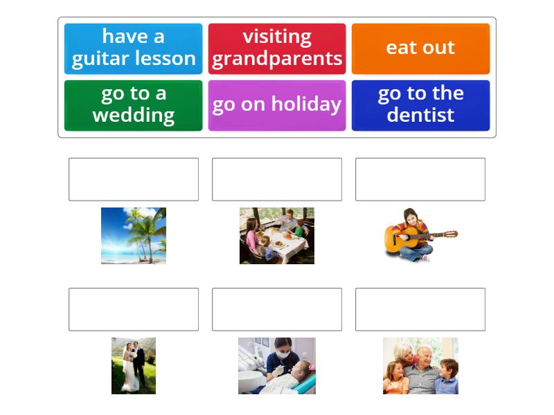 BE 4 unit 2 vocabulary - Match up