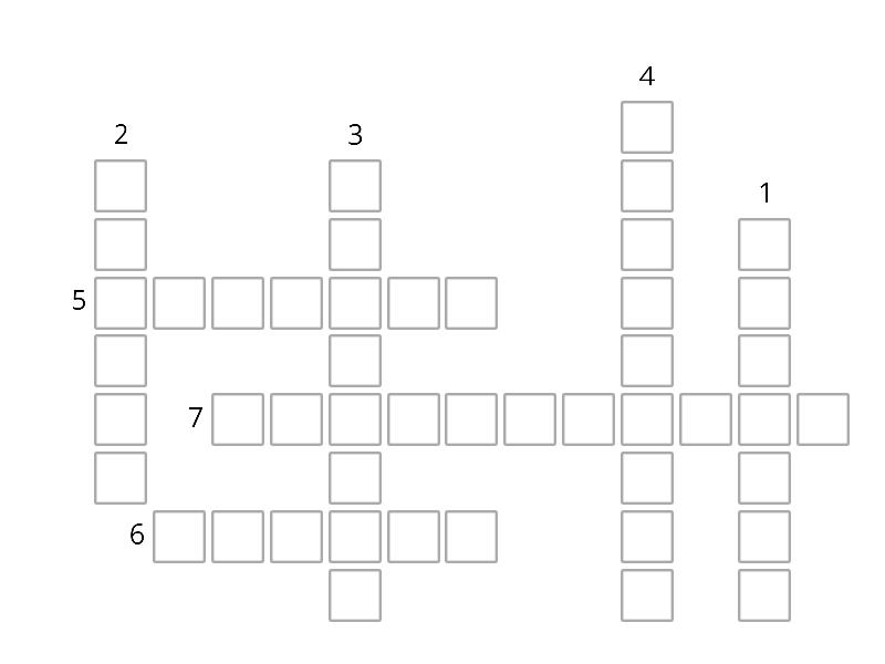 Word practice - Crossword