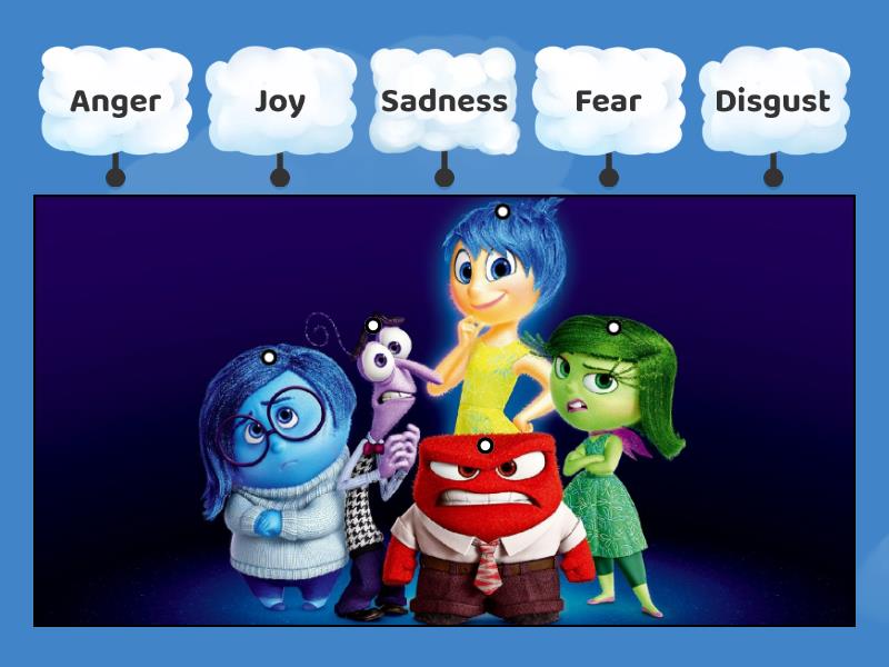 5 emotions in inside out 1