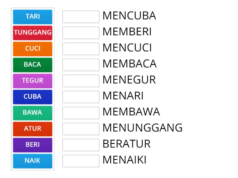 Kata Dasar - Match Up