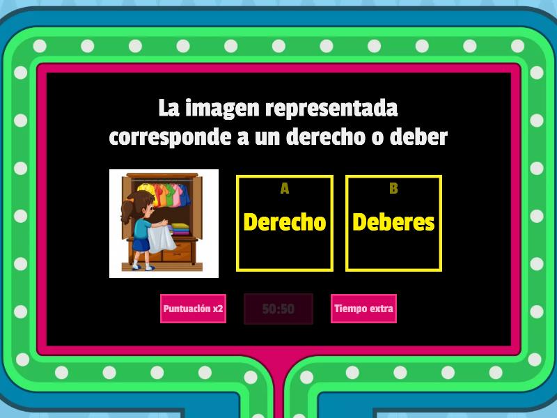 Derechos Y Deberes (final) - Gameshow Quiz