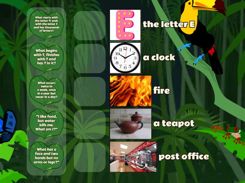 Puzzles match up