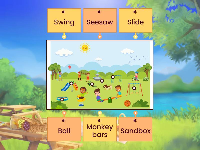 My Playground - Labelled diagram