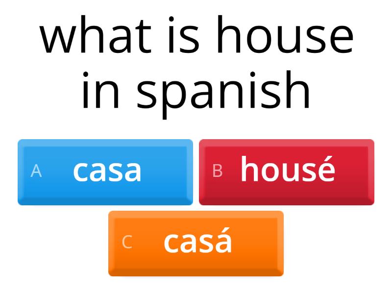 Spanish Quiz