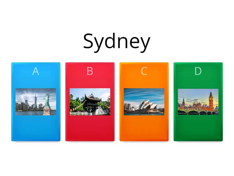 Unit 9 Cities Of The World Quiz