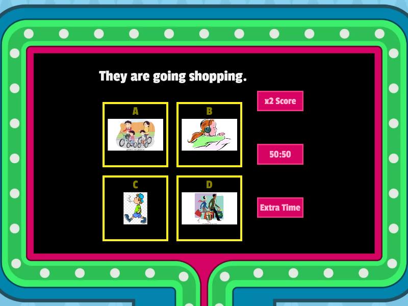 Get ready for movers unit 2 - Gameshow quiz