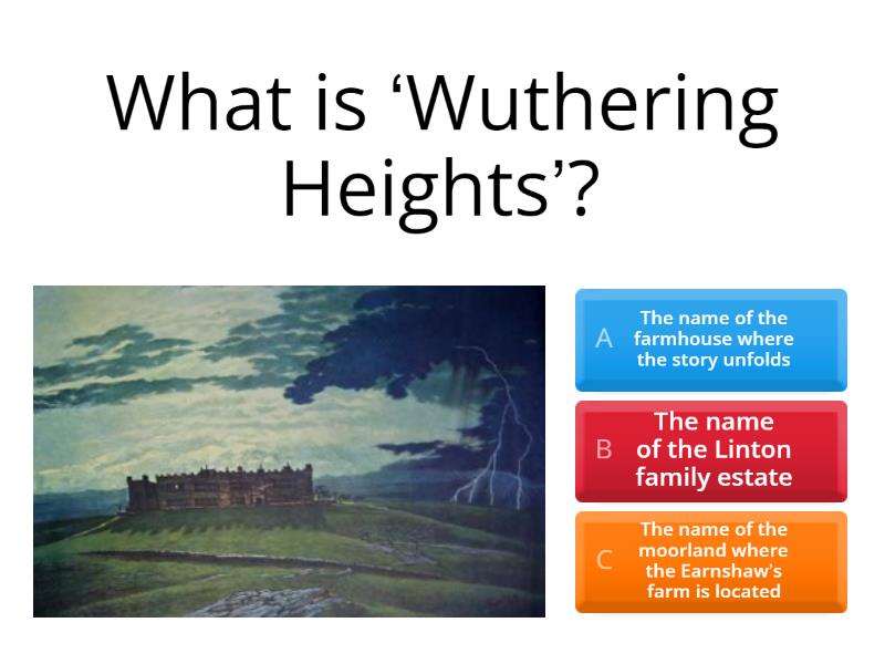 Recalling Wuthering Heights - Quiz