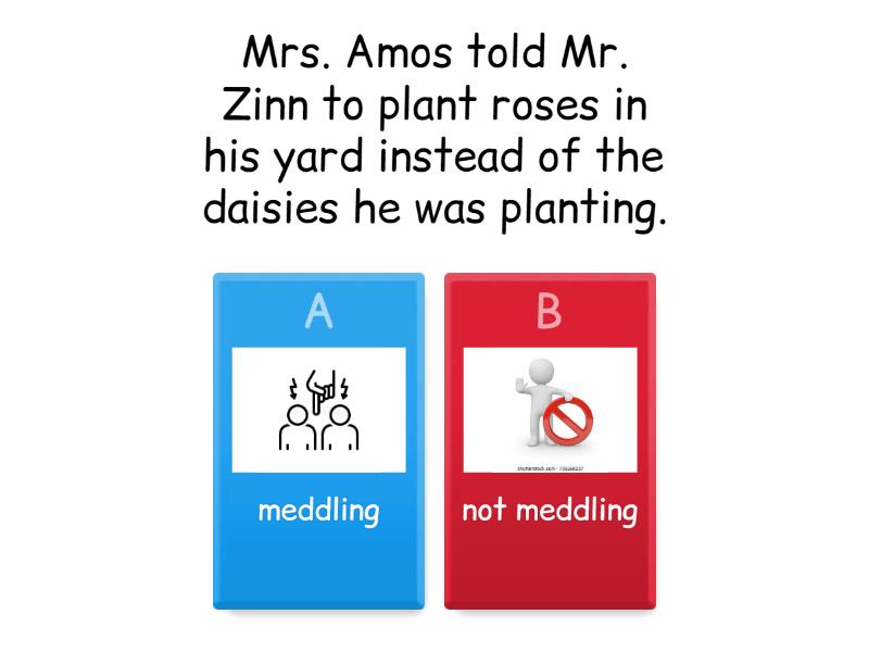 Unit 3: Lesson 2: Meddling Or Not? - Quiz