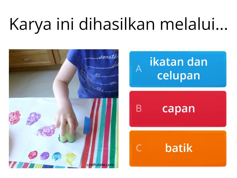 Pendidikan Kesenian Tahun 1 - Quiz