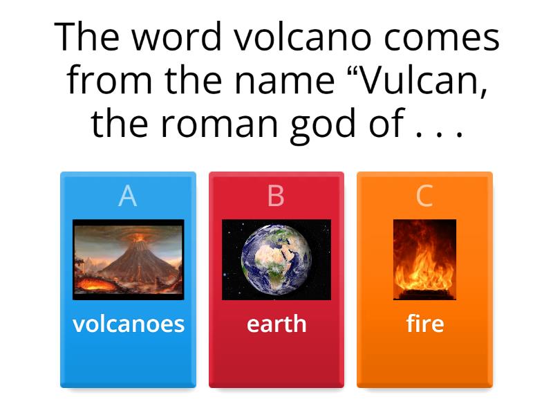 Volcano - Quiz