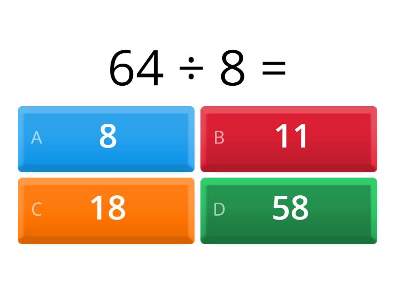 Division: Basic - Quiz