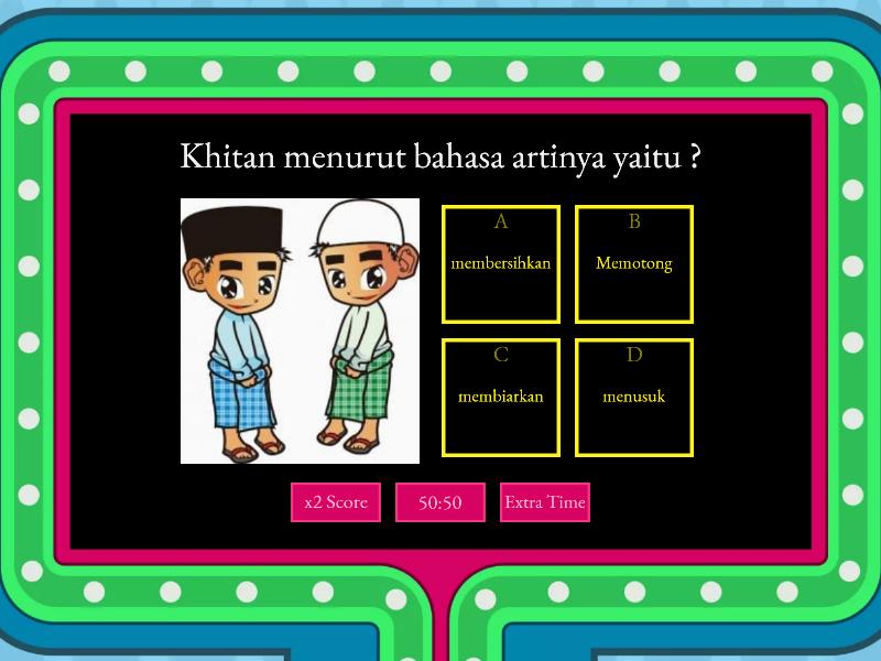 Latihan Soal 1 Fiqih Kelas 4 - Gameshow Quiz