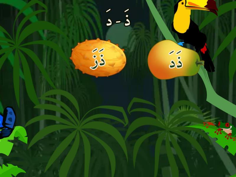 مقاطع دَ ذَ رَ زَ - Flying fruit