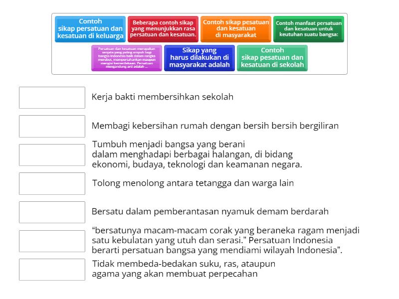 PKN KELAS 5 Match Up